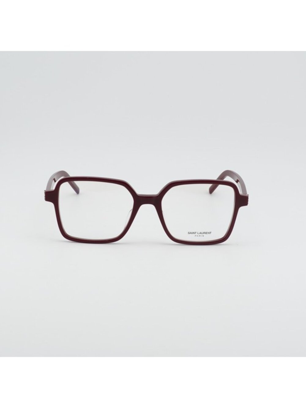 Saint Laurent SL M139 006 Square Eyeglasses Dark Red 54mm Frame - Picture 6 of 12